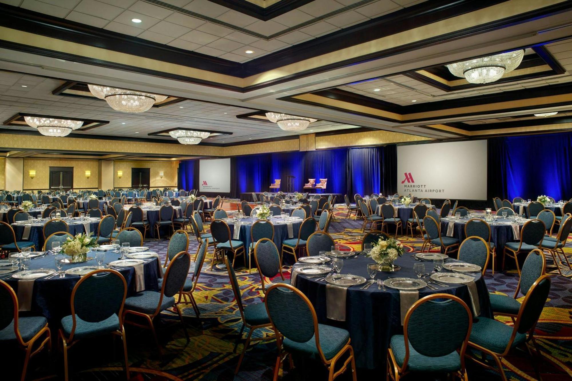 Atlanta Airport Marriott Hotel College Park Exterior photo